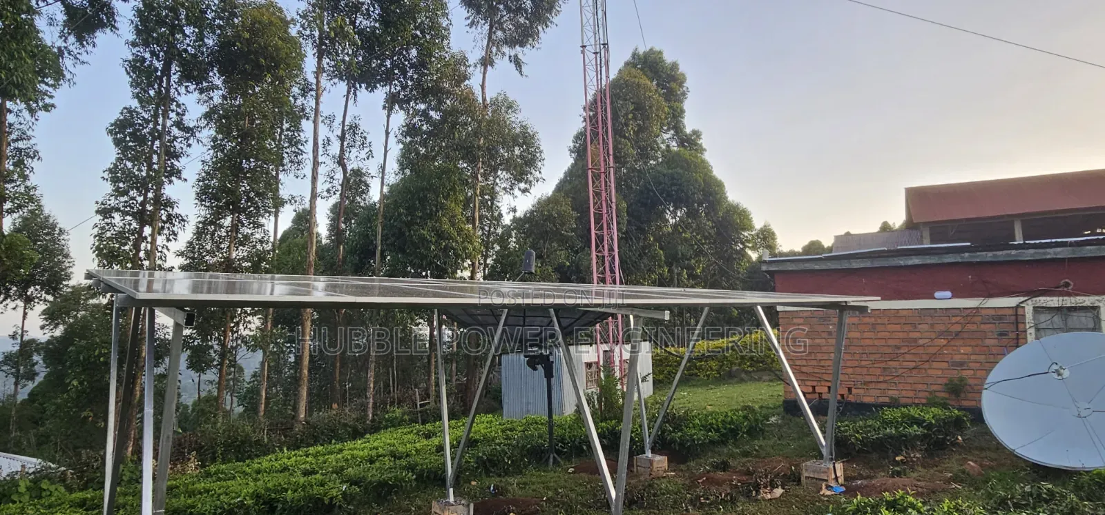Ground Mount Solar Structure Installations