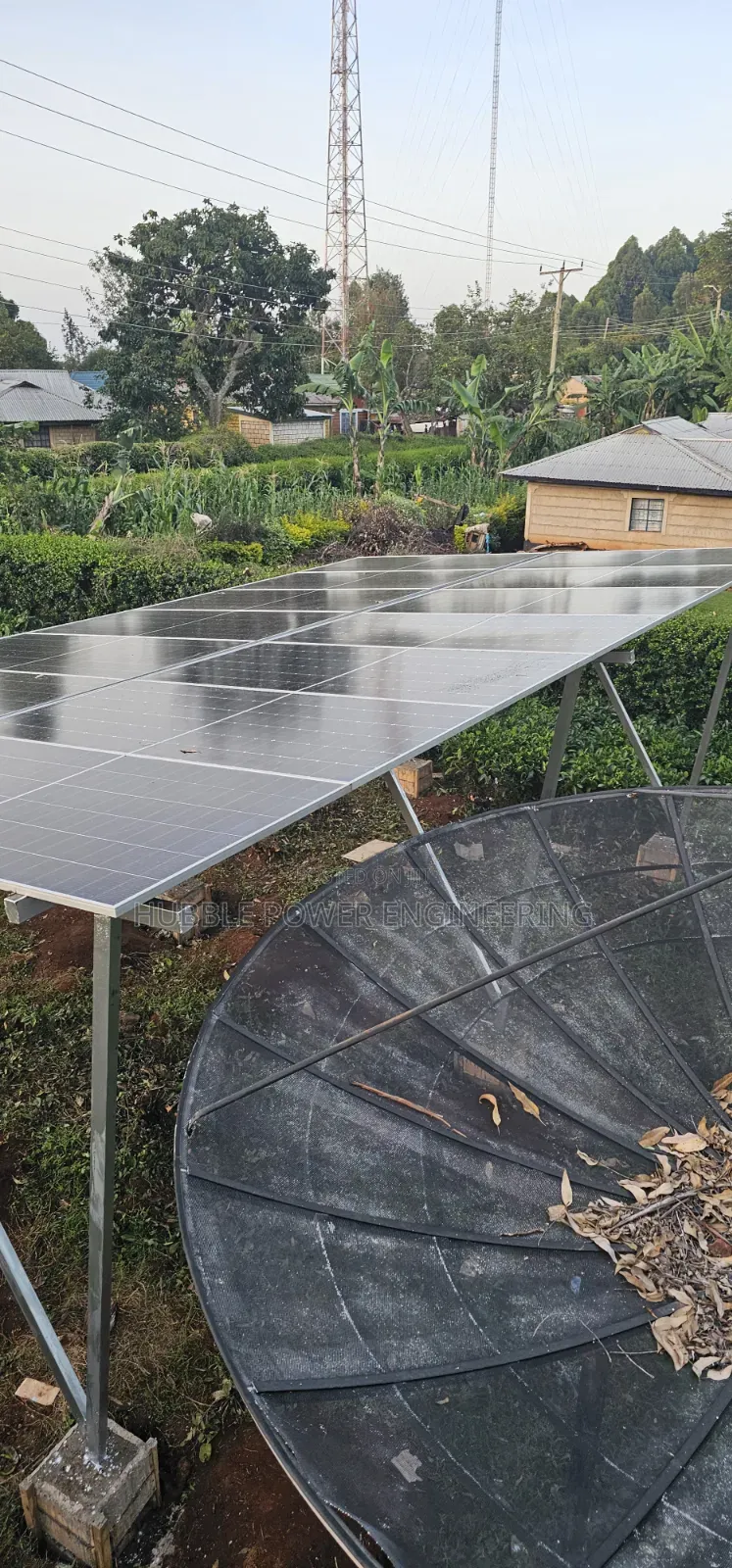 Ground Mount Solar Structure Installations