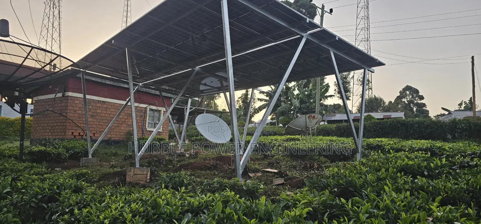 Ground Mount Solar Structure Installations