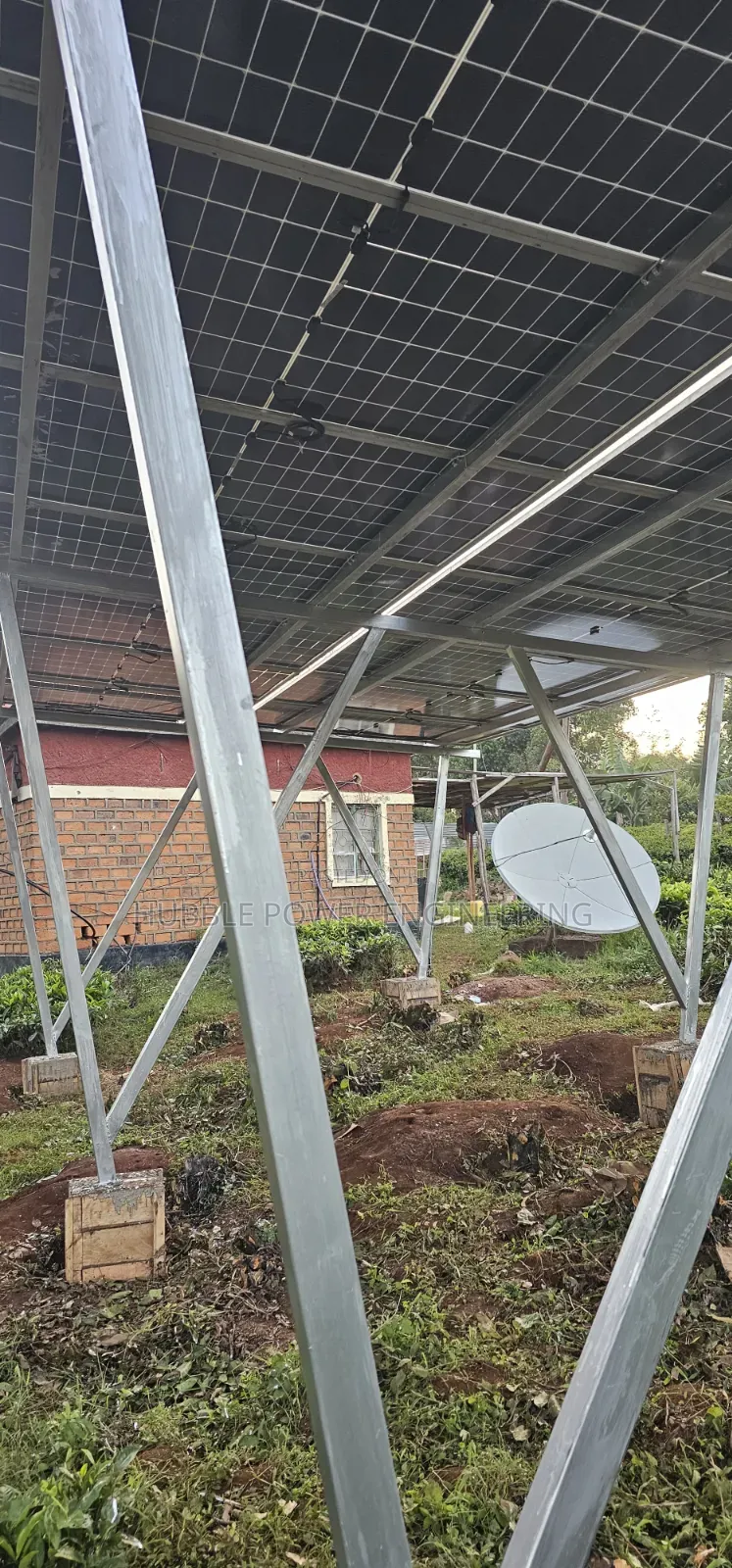 Ground Mount Solar Structure Installations