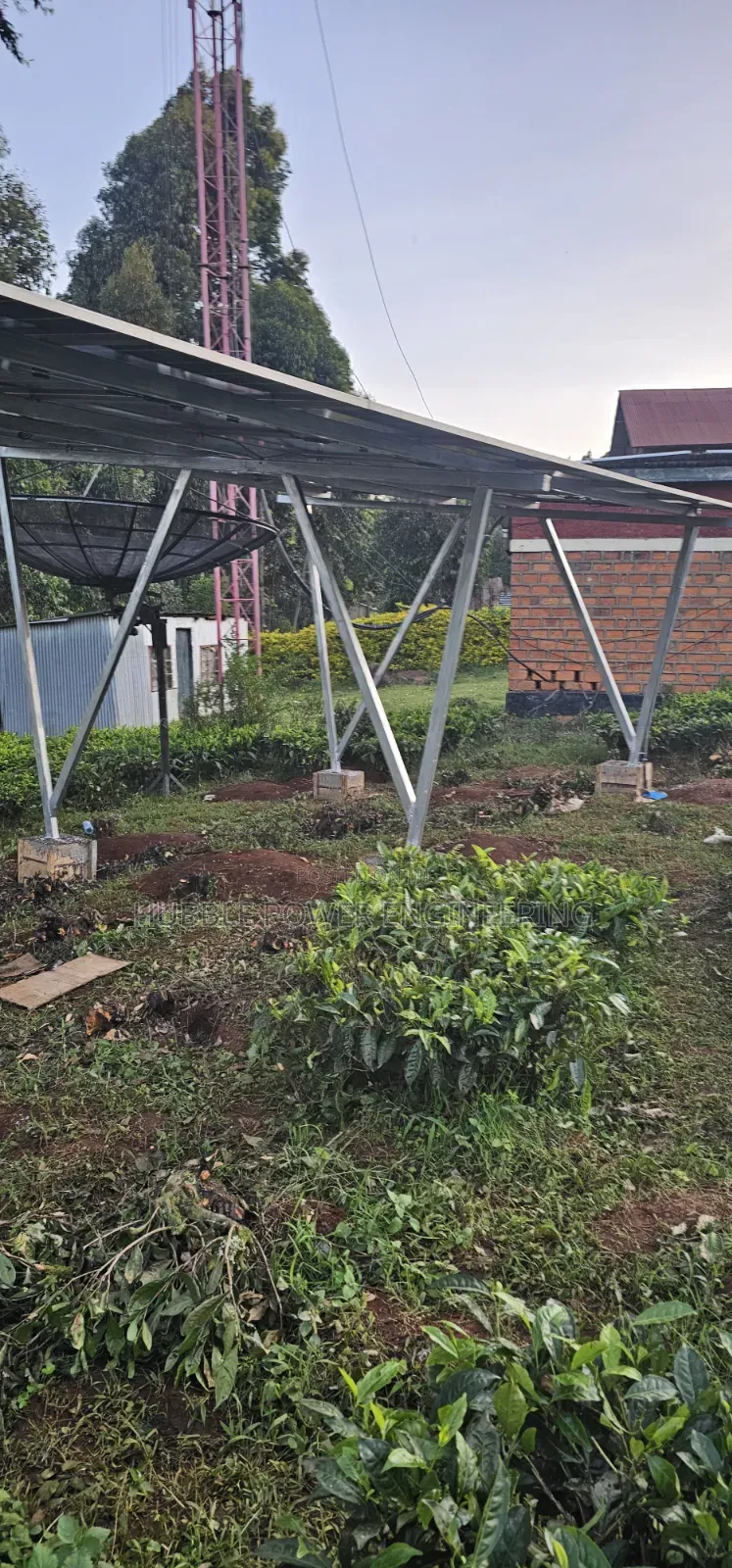 Ground Mount Solar Structure Installations