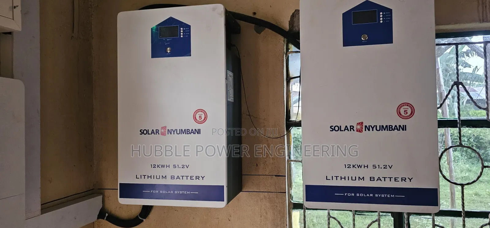 24kwh Lithium Battery Storage Installation, Hybrid System