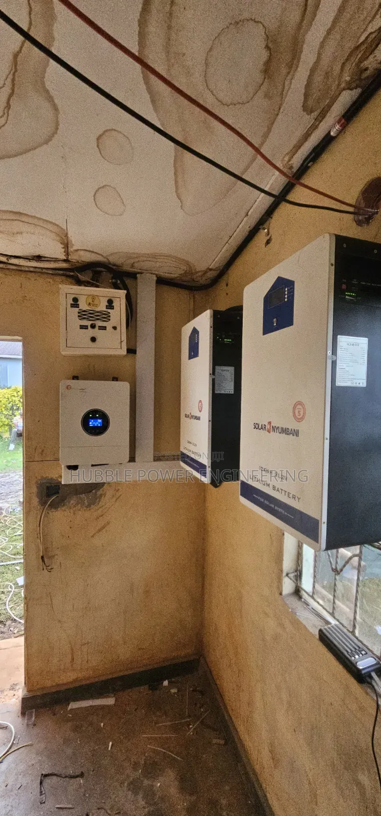 24kwh Lithium Battery Storage Installation, Hybrid System