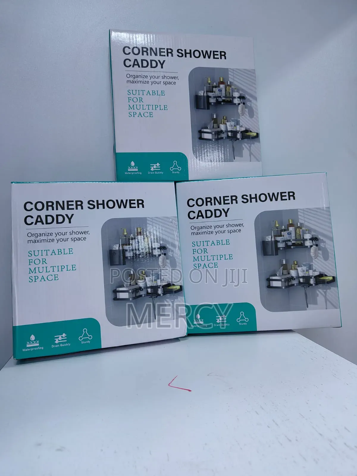 Corner Shelf Bathroom Organizer