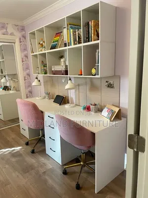 Kids Twin Desk / Twin Study Tables . Pay on Delivery .