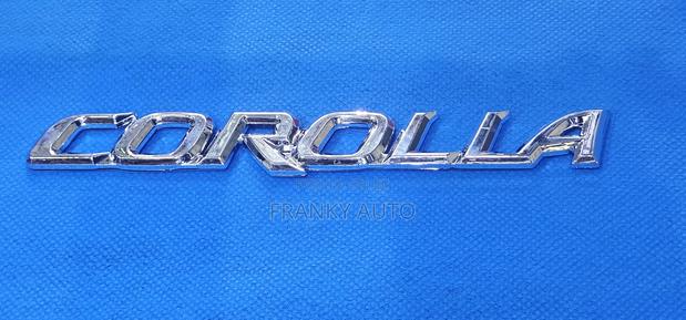 Emblem Corolla