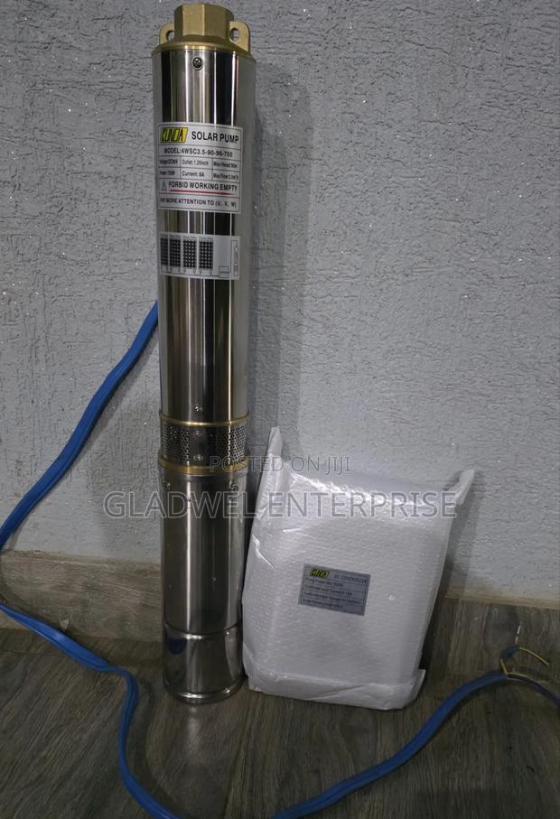 Dc Brushless Kunda Submassible Solar Pump 90m 750watts Power