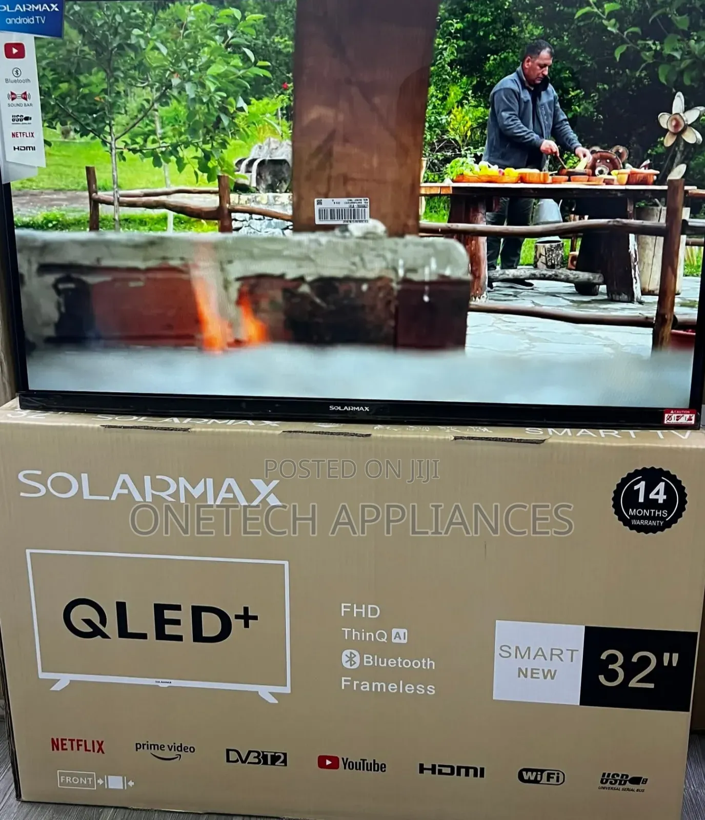 Solarmax 32 Inches Qled Smart Android Tv