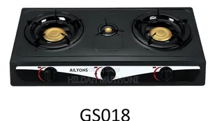 Ailyons 3 Burner Stainless Top Gas Cooker