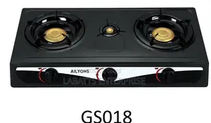 Ailyons 3 Burner Stainless Top Gas Cooker