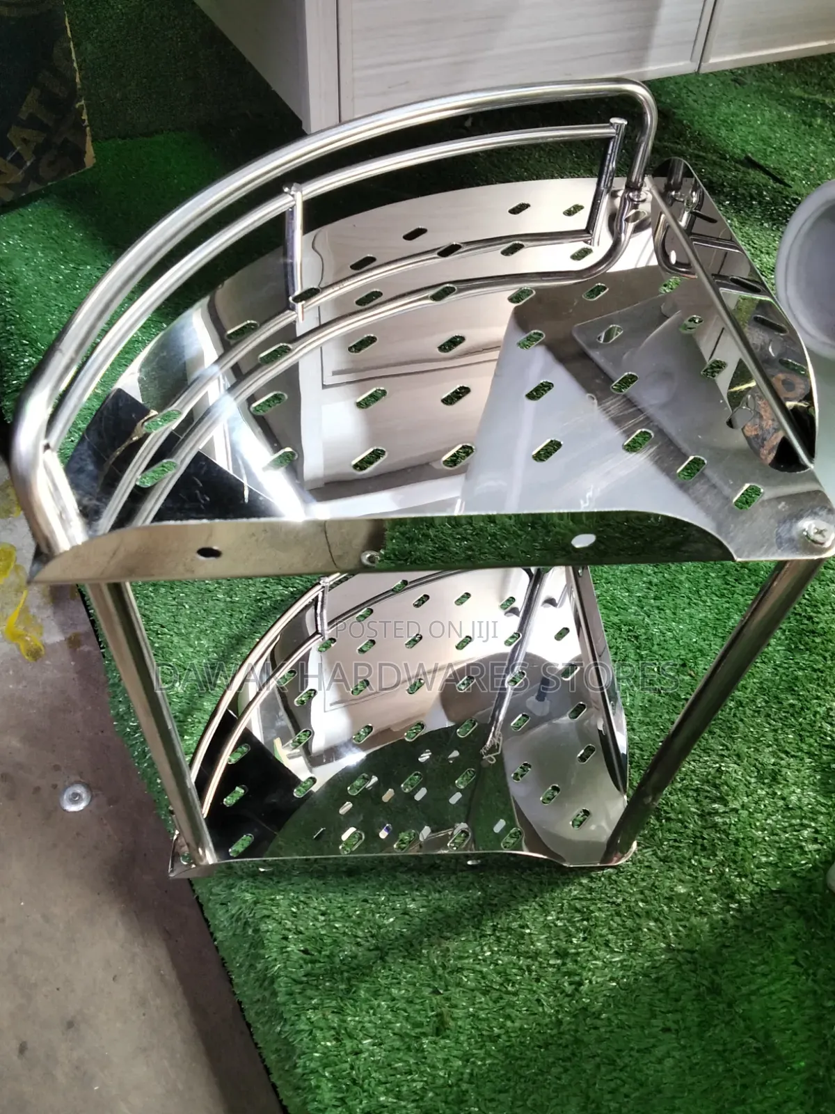 Two Tier Corner Rack