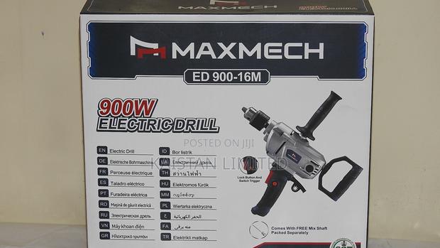 Maxmech Professional Electric Drill 900w With Strong Grip Handles