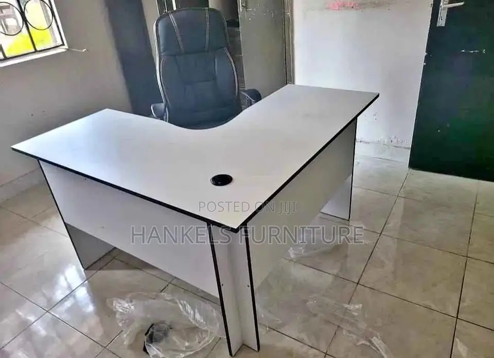 L-shaped Office Study Desk – Premium Design For Home And Office Use