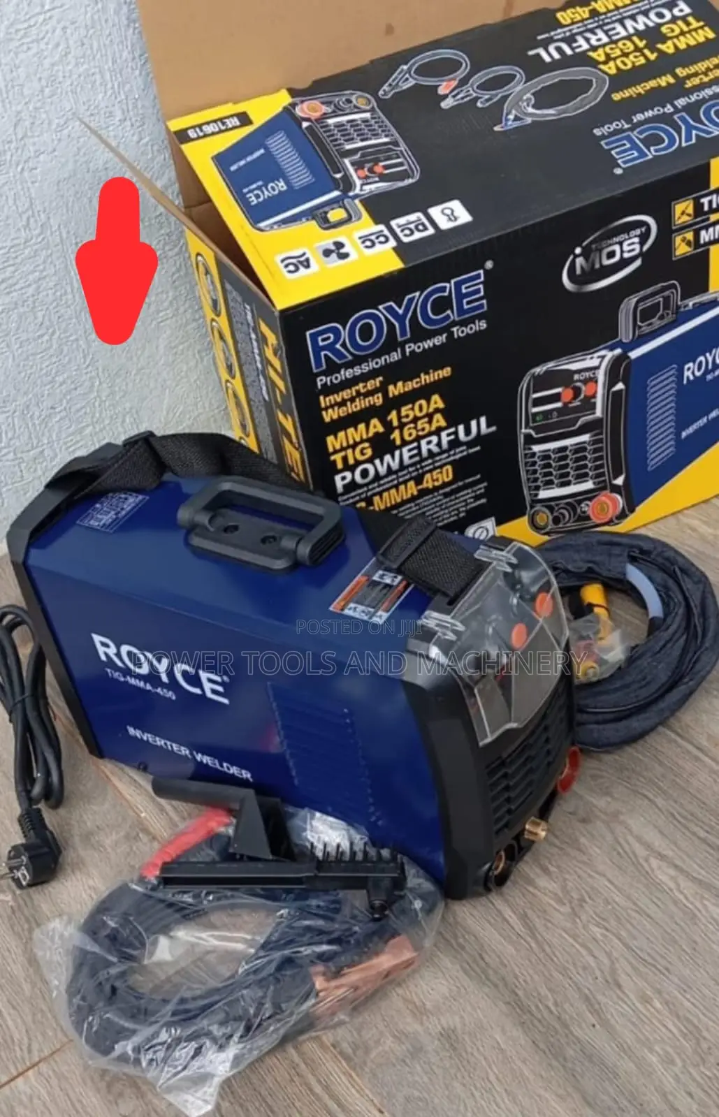 High Quality Electric Royce Tig Welding Machine Mma 450