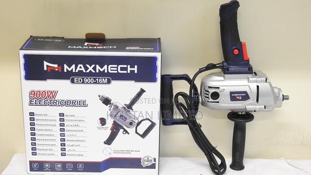 900w Hand Drill Machine Maxmech Electric Drill - thumbnail 2