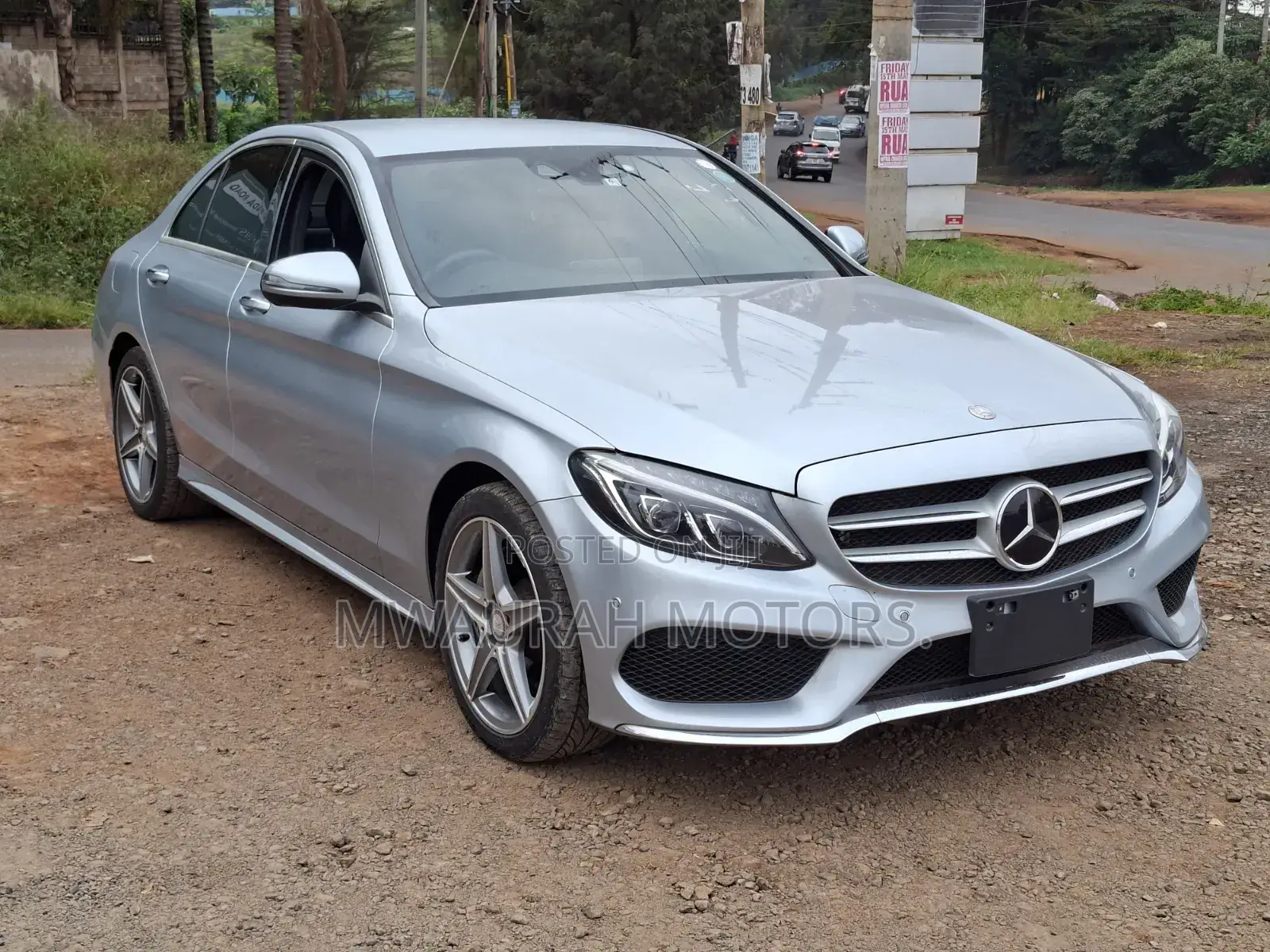Mercedes-Benz C200 2016 Blue