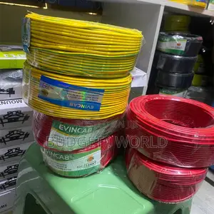 Premium 2.5mm Single Core Cable 90m – Red Black Yellow Electrical Wire