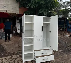 4 by 6 Wardrobe – Spacious Wooden Closet for Bedroom Storage