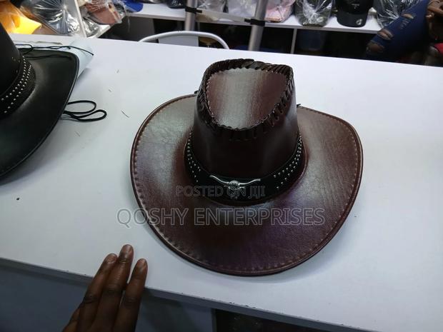 Cowboy Leather Caps - thumbnail 7
