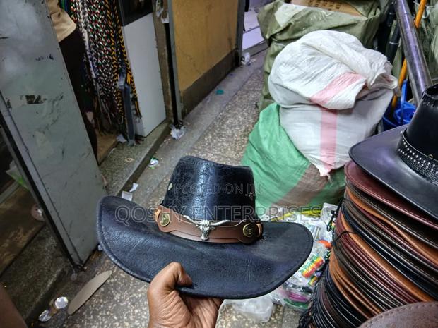 Cowboy Leather Caps - thumbnail 8