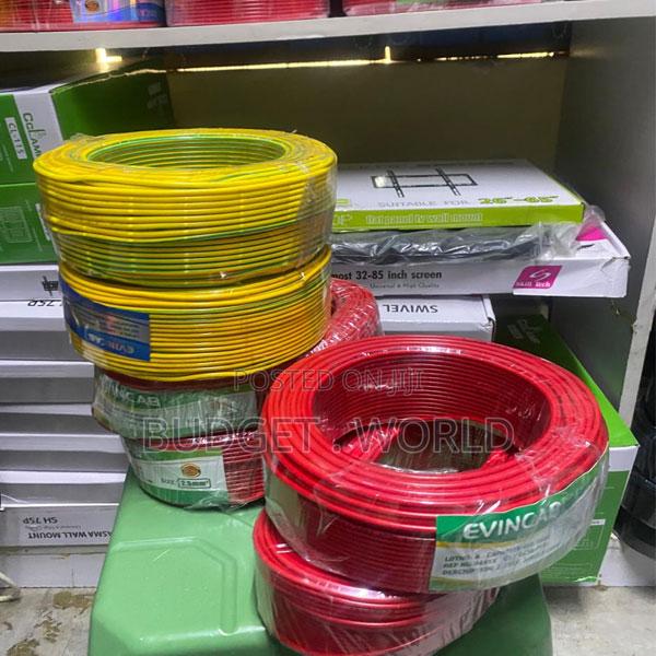 90m Single Core Power Cable 2.5mm – Durable Electrical Wiring Roll