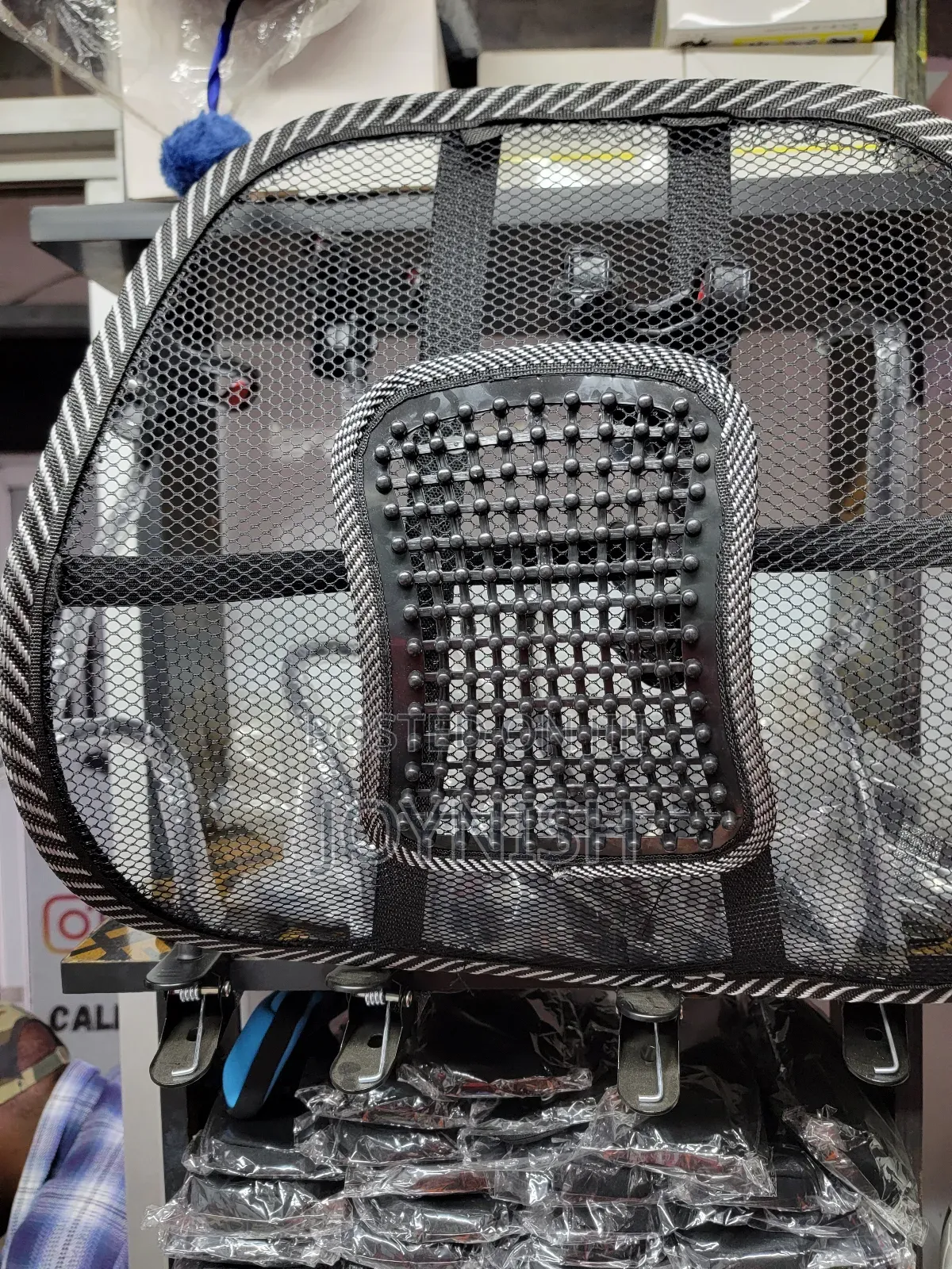 Car Back Rest Black
