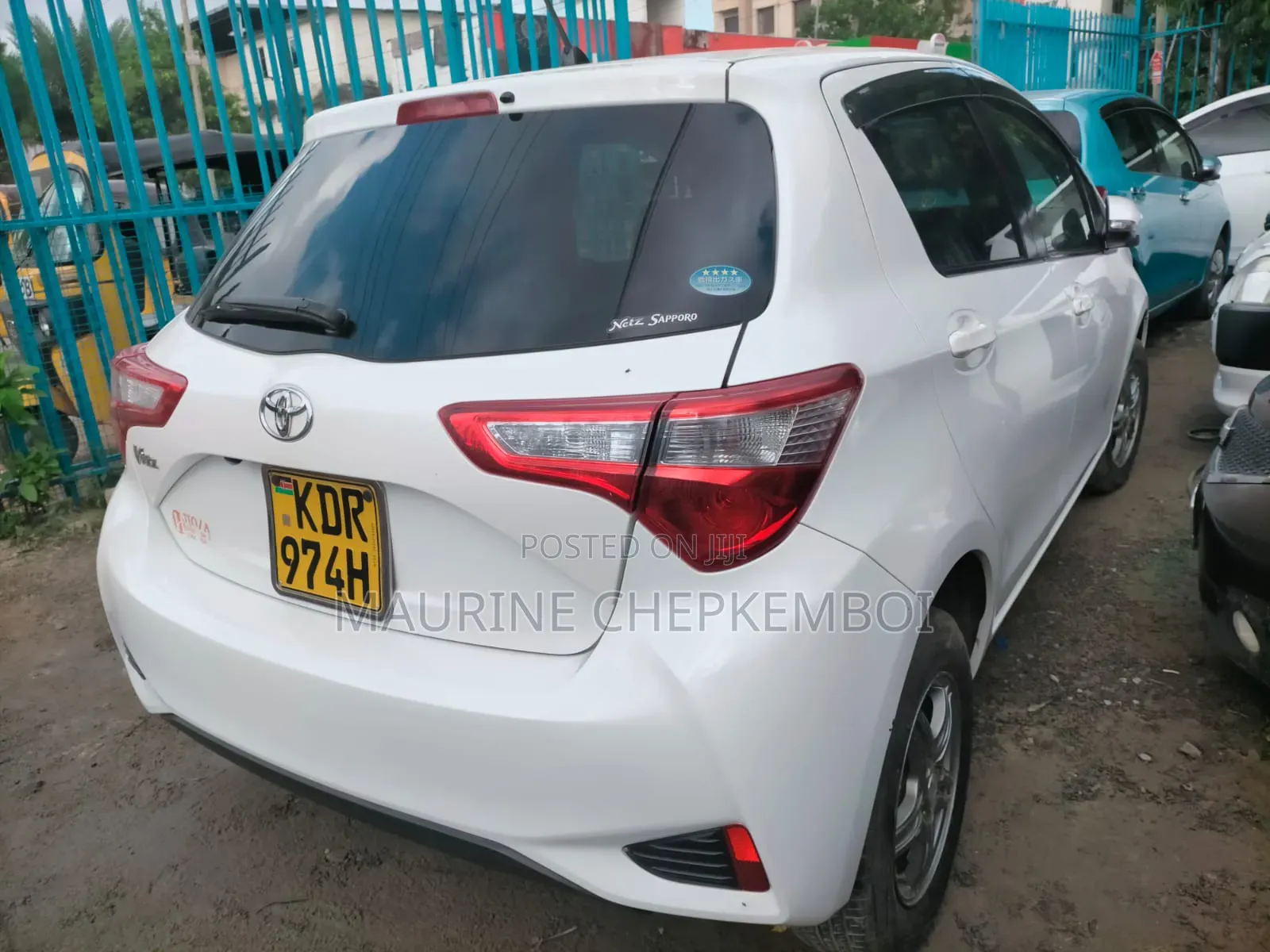Toyota Vitz 2017 White