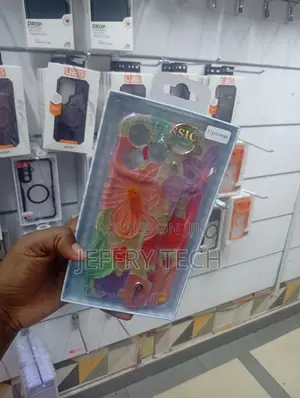 iPhone 17 Pro Max Vibrant Pink and Orange Floral Phone Case