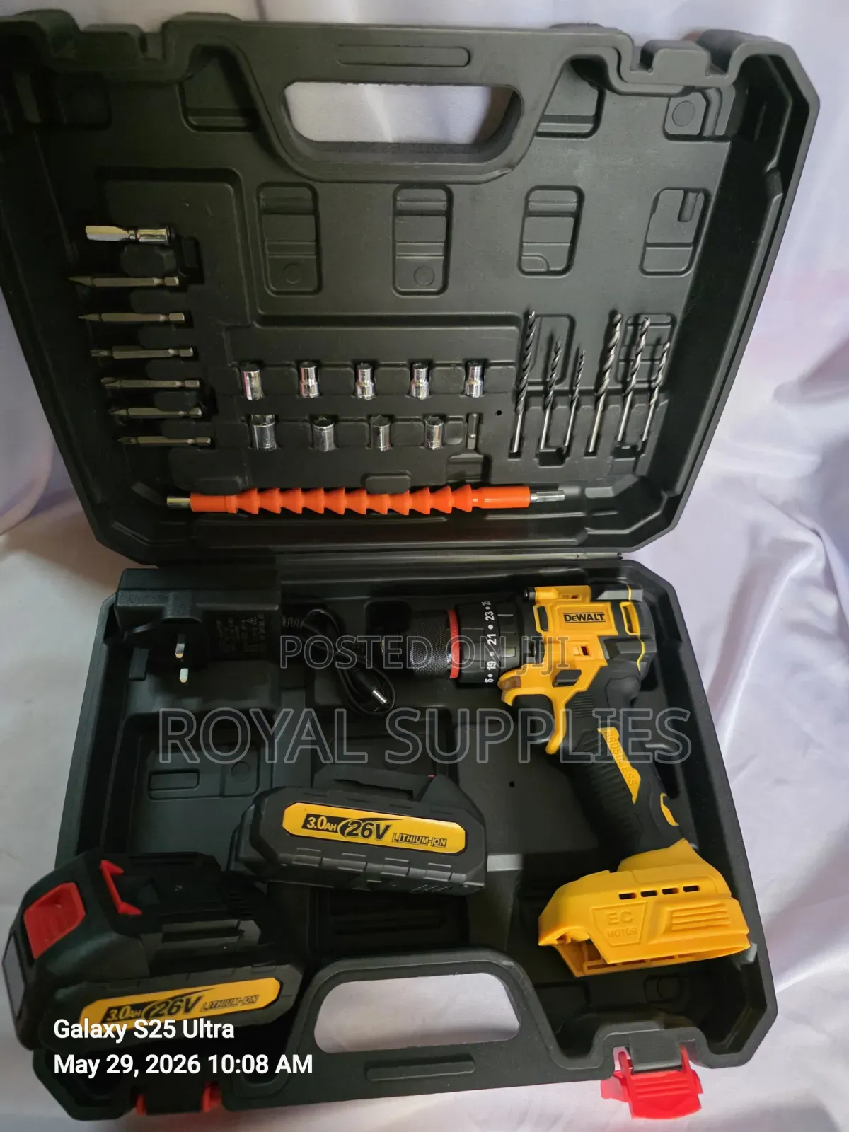 26v Brushless Cordless Drill