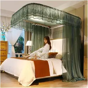 Two-Stand Rail Mosquito Net With Sliding Rails – | Premium Quality