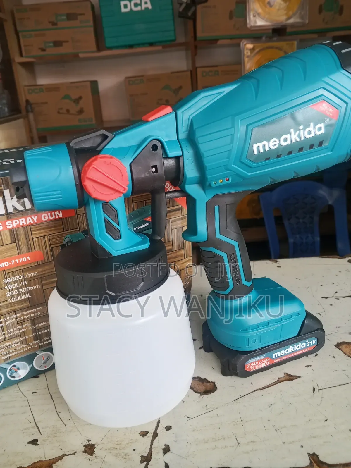Brand New Cordless Meakida Spray Gun