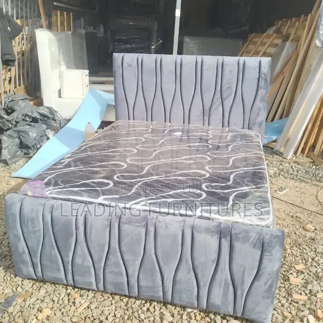 4x6+Mattress Chester King Gray