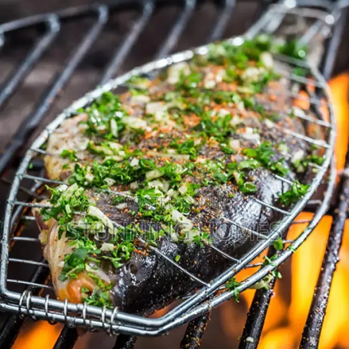 Fish BBQ Grill Mesh