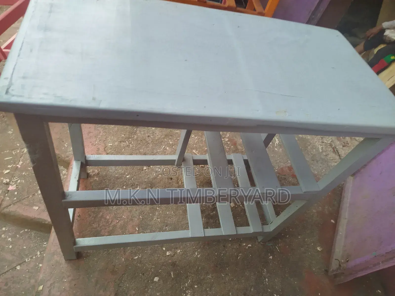 Ligh Gray Kitchen Table