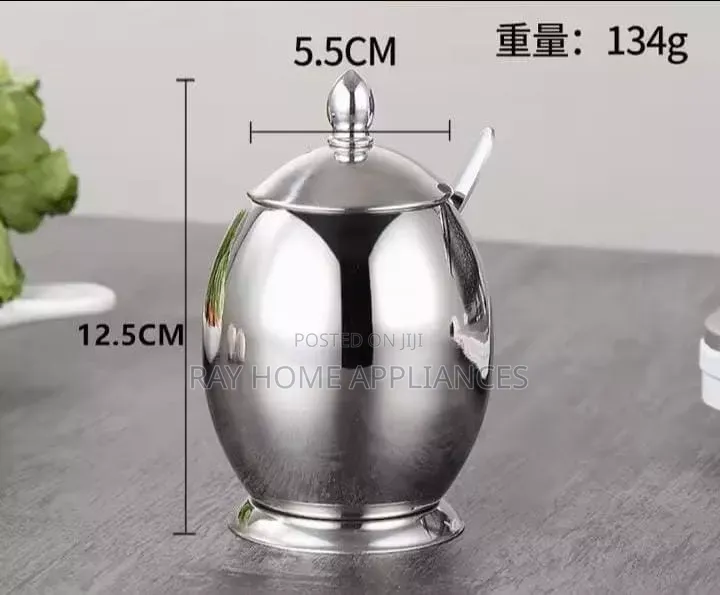 Egg Shaped Kitchen Spice Seasoning Dish/ Dining Sugar Dish