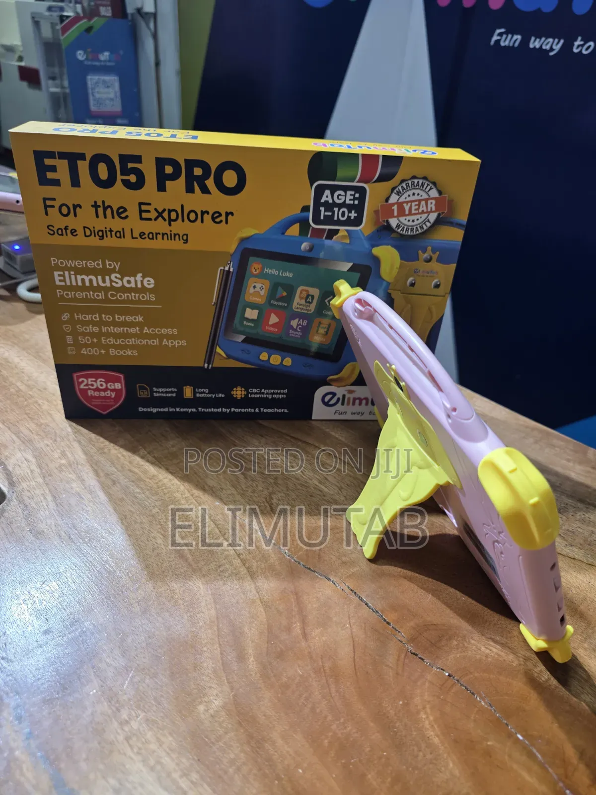 New Elimutab ET05 256 GB Pink