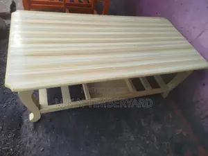Peach MDF Wooden Table
