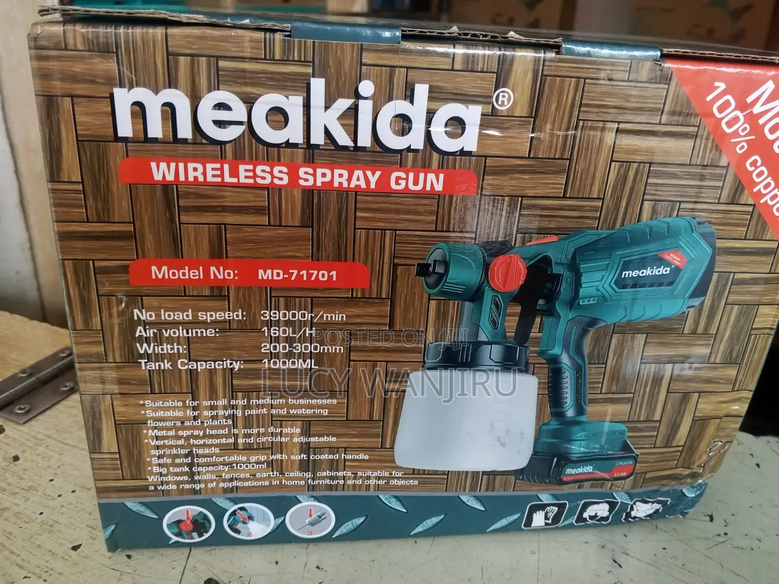 Wireless Spray Gun