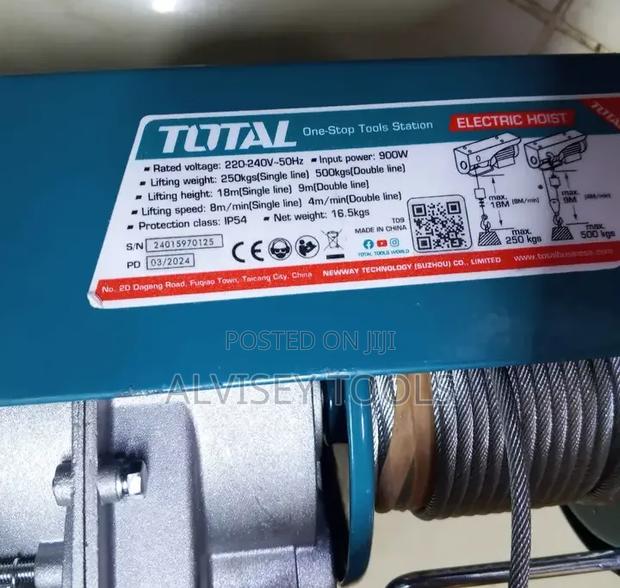 Total Electric Hoist 500kgs - thumbnail 2