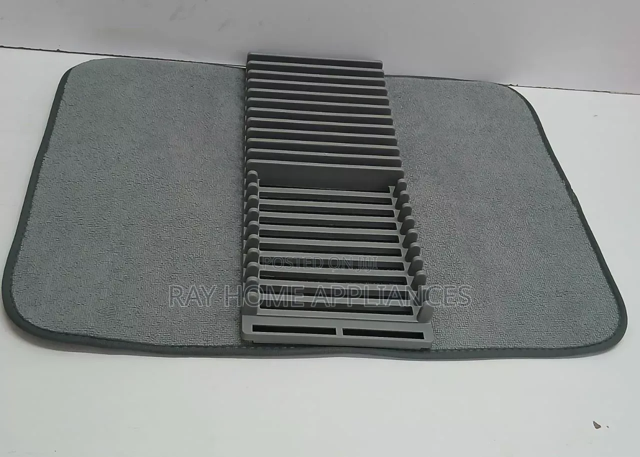 Foldable Kitchen Drying Mat Material:Microfibre Absorbent