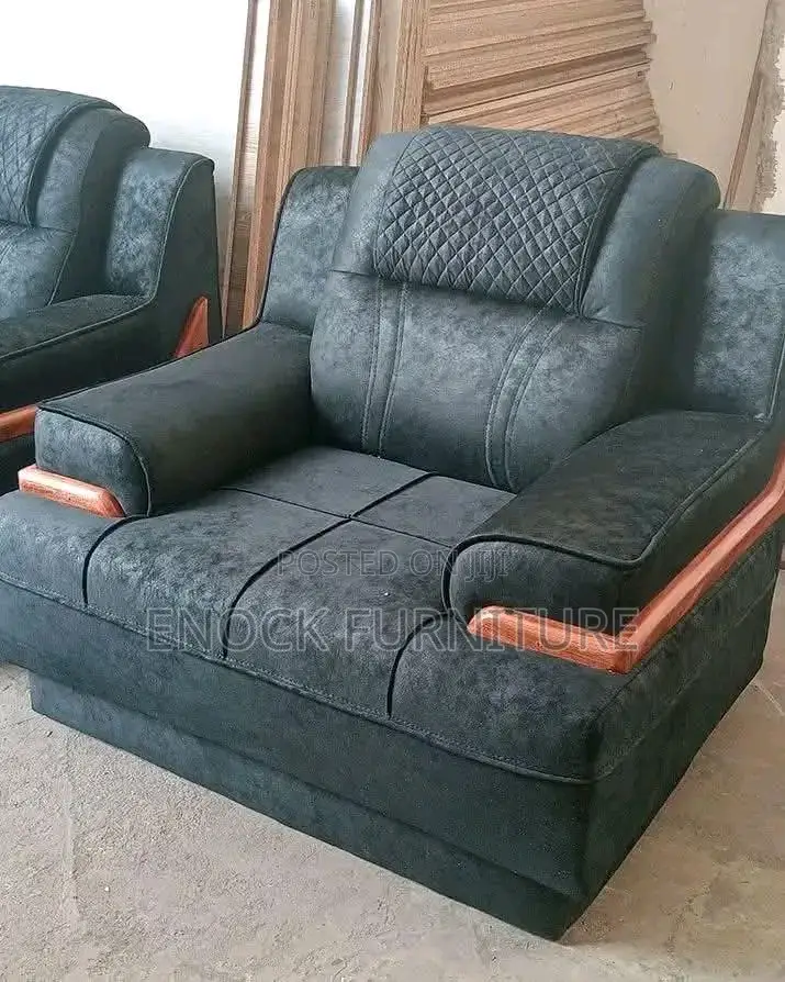 Grey Semi Recliner Sofa Seat