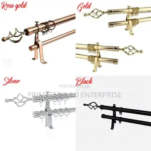 3 Metre Double Curtain Rods