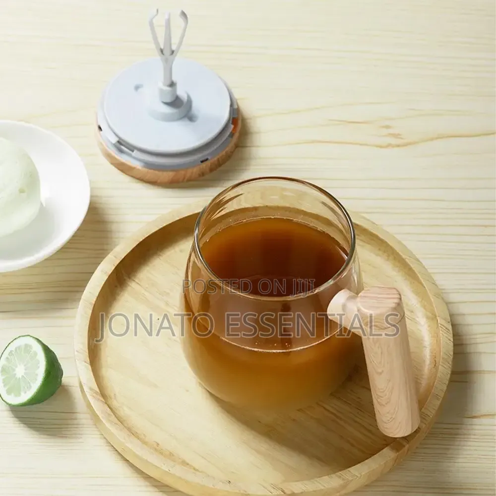 Automatic Electric Self Stirring Mug Glass Coffee Mixing Cup