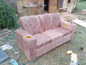 Brown 3 Seater Sofa