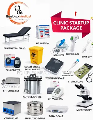 Quality Start-Up Package for Clinics and Examination Rooms