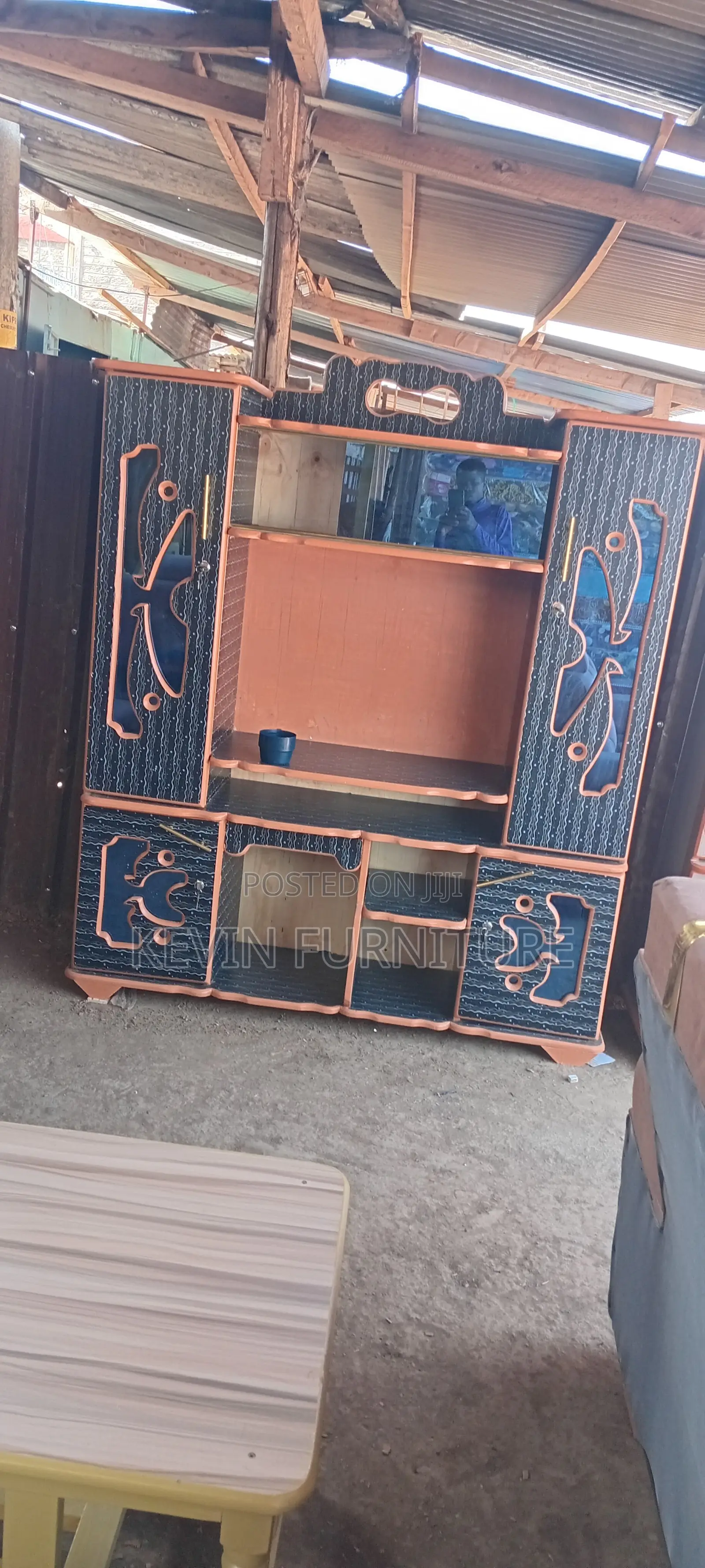 Grey Wall Unit