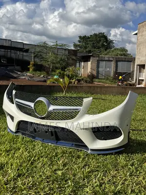 Mercedes Gle Coupe Front Bumper Amg-line — Pearl White, Genuine Oem