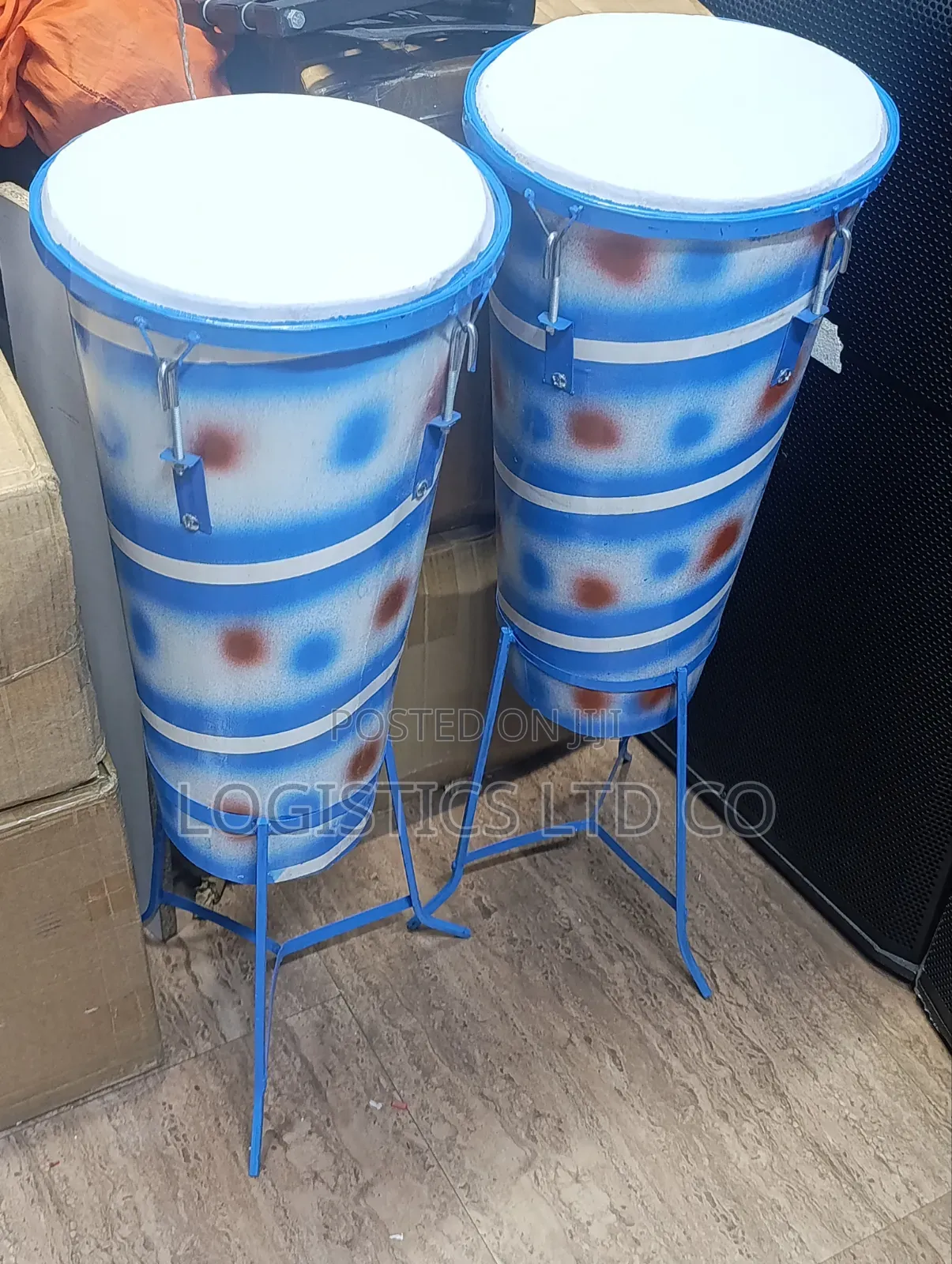 Double Local Conga Drums