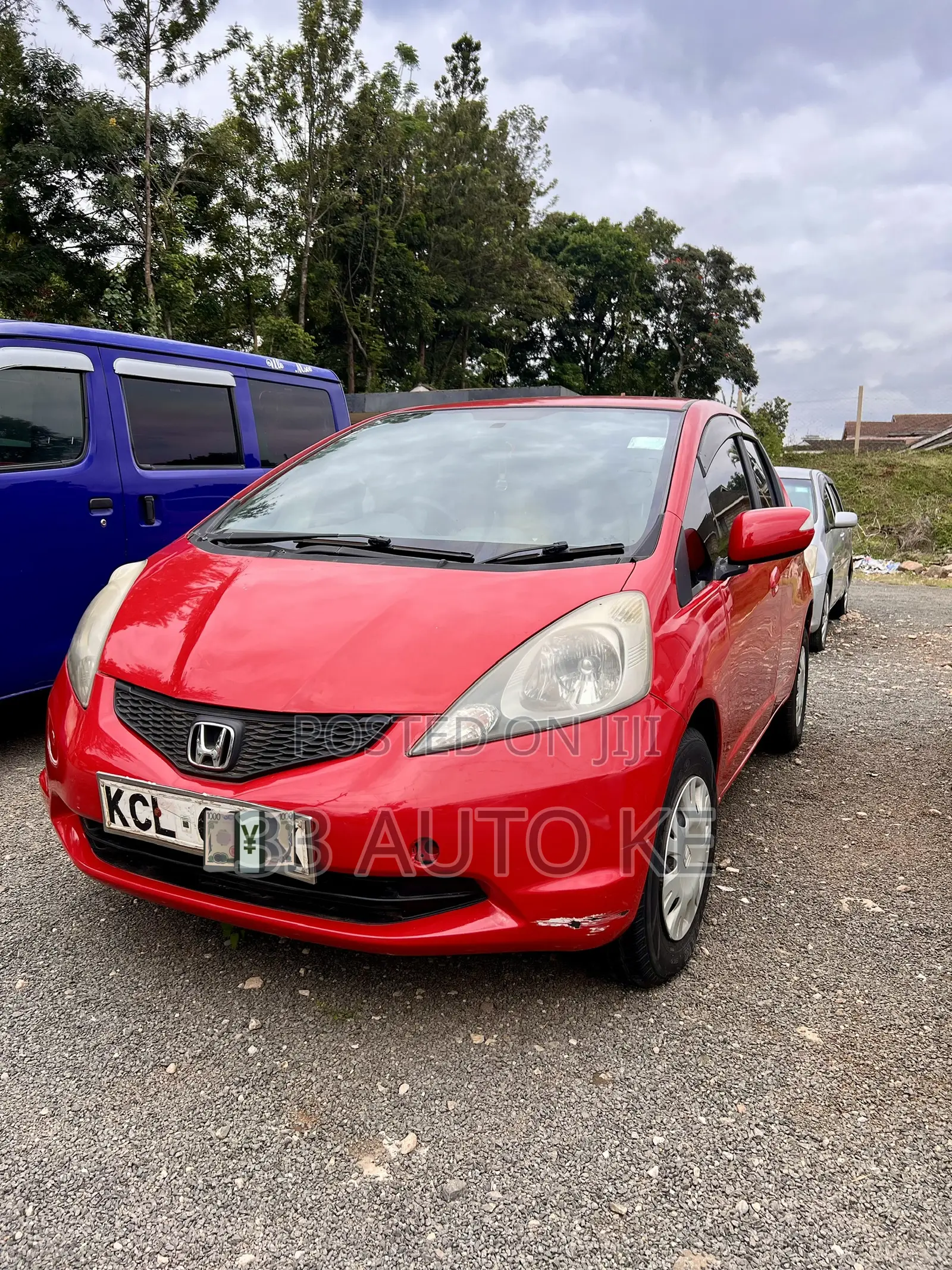Honda Fit Automatic 2008 Red