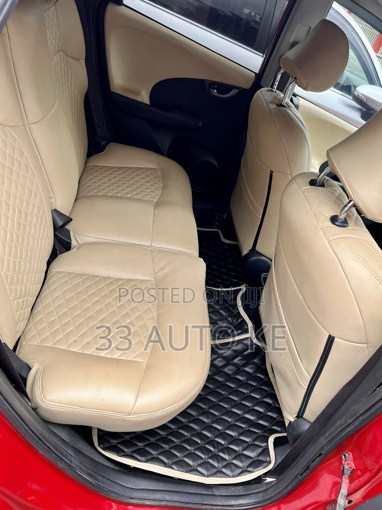 Honda Fit Automatic 2008 Red